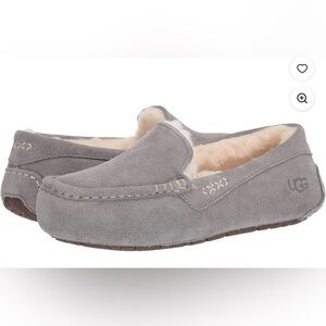 UGG Ainsley Slipper Gray Women's Slippers Suede & Shearling